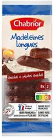 Madeleines longues au chocolat et aux pépites de chocolat