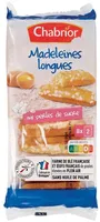 Madeleines longues aux perles de sucre