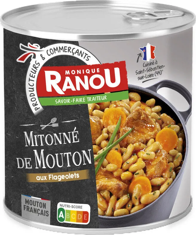 Mitonné de mouton aux flageolets