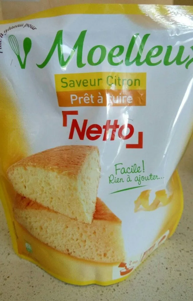 Moelleux saveur citron