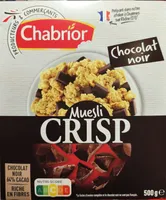 Muesli crisp chocolat noir