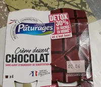 Detox -30% crème dessert chocolat