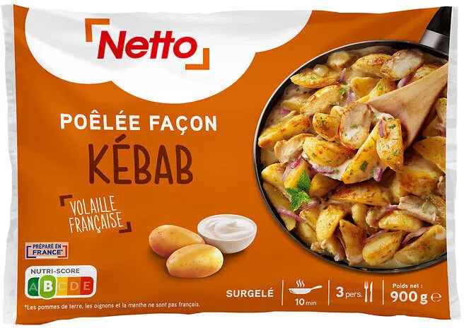 Poélée façon Kebab 900g