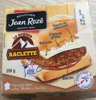 Le burger raclette