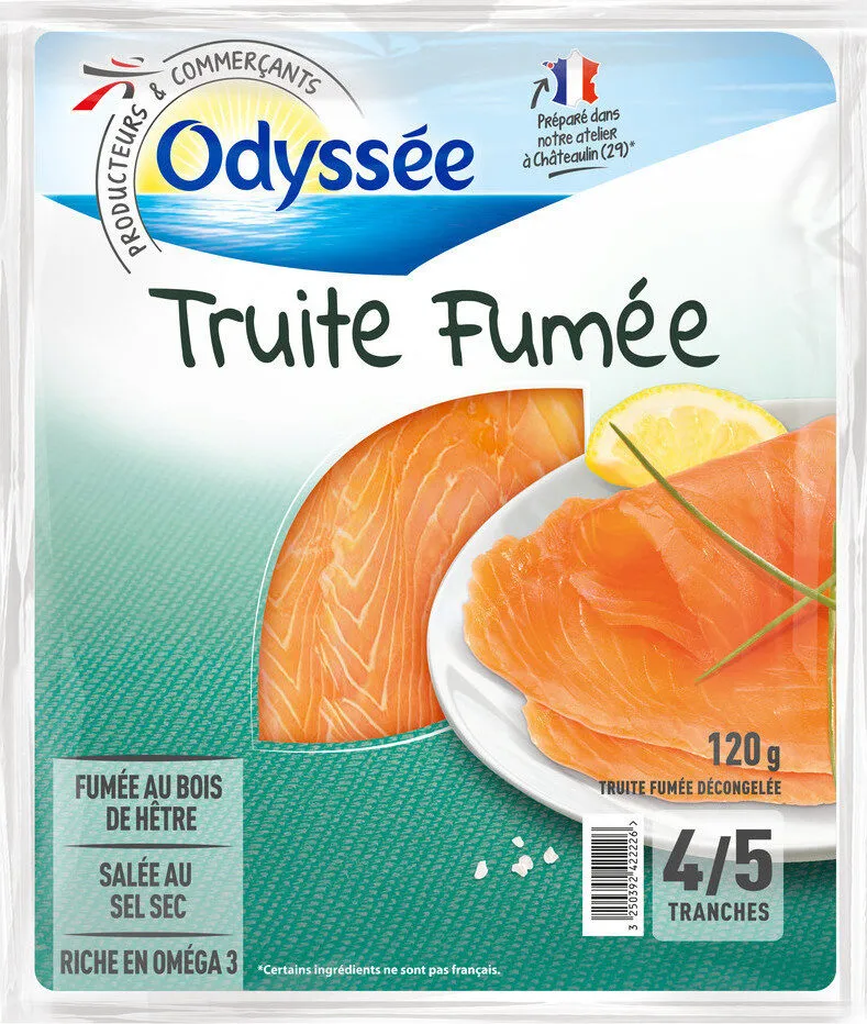 Truite fumée - 120g