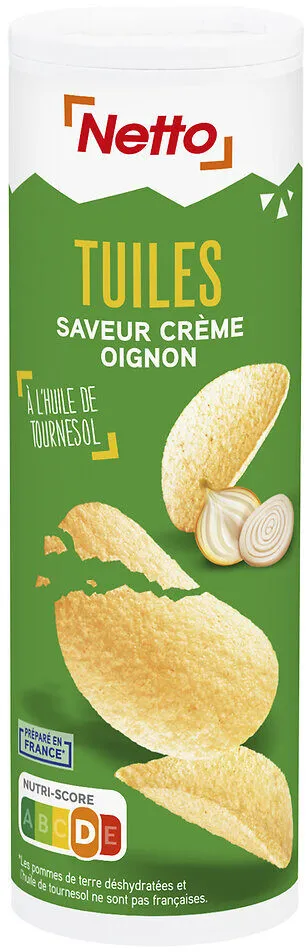 Tuiles crème oignon - 170g