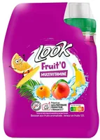 Boisson aux fruits Multivitaminés LOOK Fruit'O 4*20cl - P'tits Prods