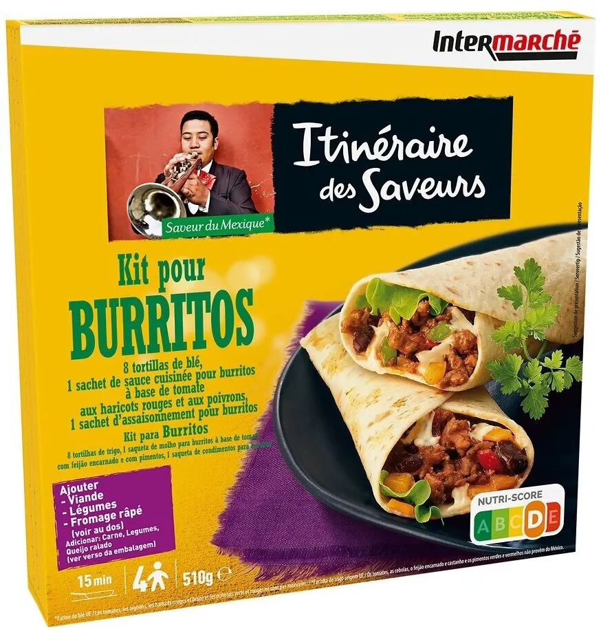 Kit Burrito - 510g