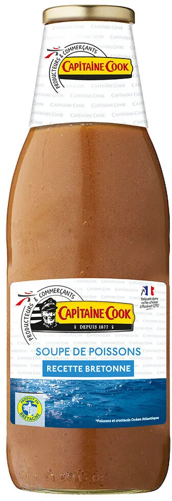 Soupe de poisson recette bretonne - 730g