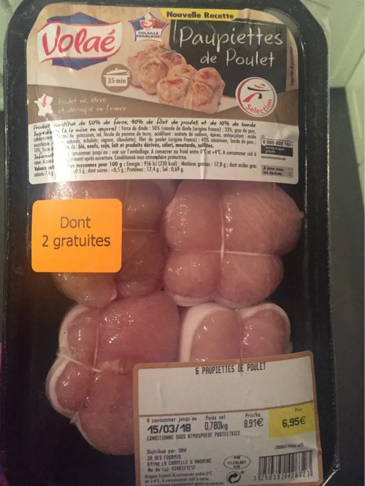 Paupiettes de Poulet