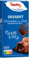 Tablette dessert chocolat lait - 170g