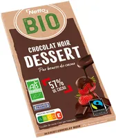 Tablette BIO Dessert Chocolat noir