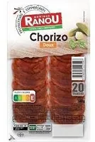 Chorizo tranche doux 20t 100g