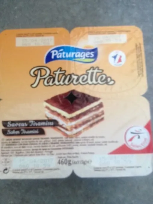 Paturette Saveur Tiramisu
