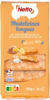 madeleines longues aux perles de sucre