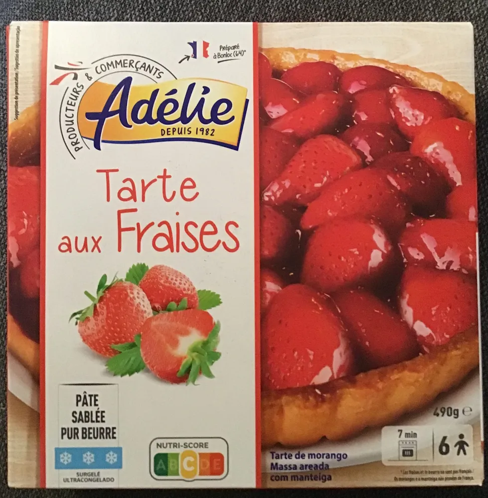 Tarte aux fraises