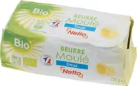 Beurre biologique doux moule 250g origine france