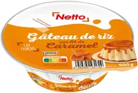 Gateau de riz nappe de caramel 500g