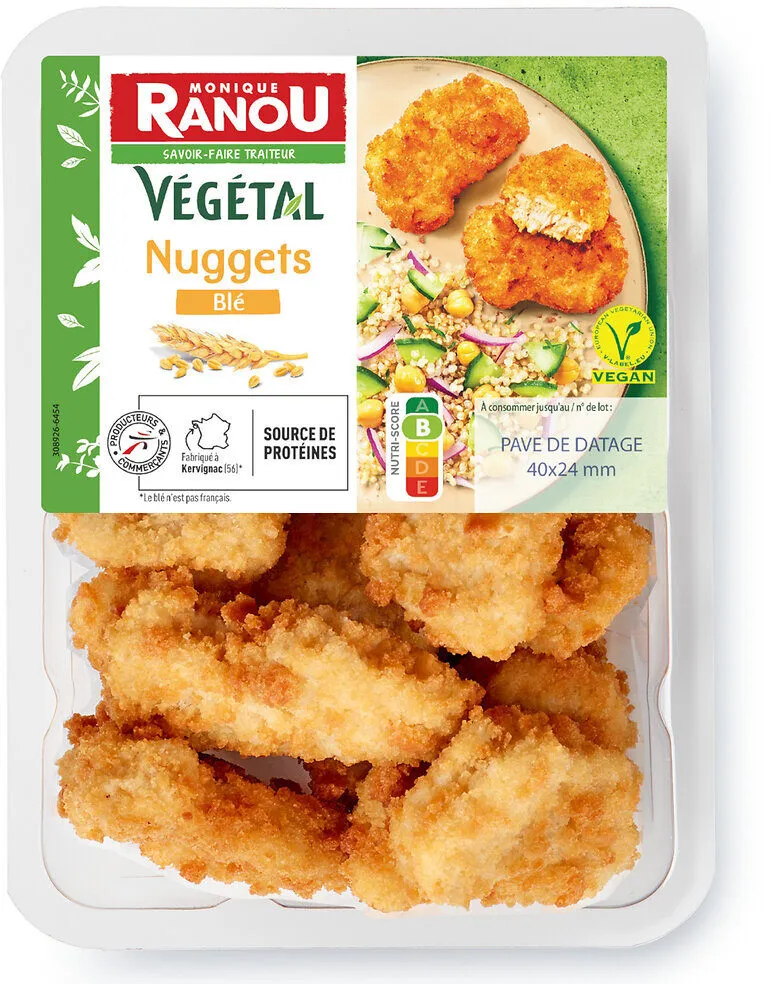 NUGGETS VEGETARIENS 200g