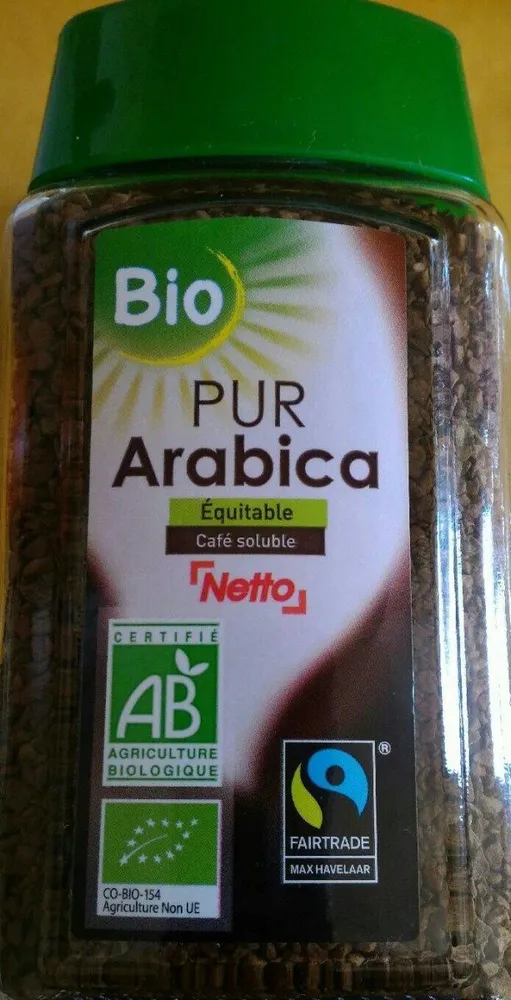 Café soluble Pur Arabica