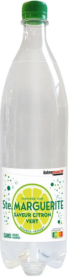 Eau gazeuse aromatisee citron vert select ste marguerite 1,25l