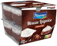 Mousse liegeoise chocolat 8x80g
