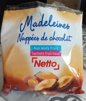 Madeleines Nappées de chocolat