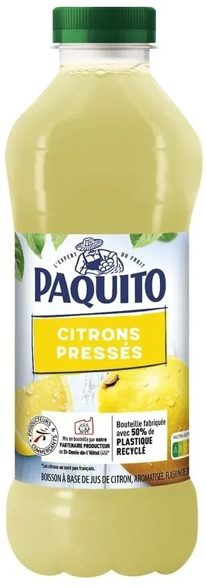 Boisson au jus de citron pet 1 l