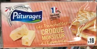 Les Tranchettes Croque Monsieur à l'Emmental