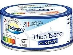 Thon blanc au naturel 160g