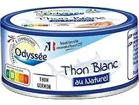 Thon blanc au naturel 160g