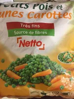 Petits pois tres fins et carottes 1kg