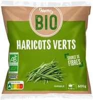 Haricots verts bio 600g