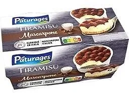 Tiramisu Pâturages 4x80g