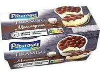 Tiramisu Pâturages 4x80g