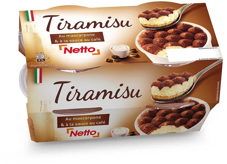 Tiramisu Netto 4x80g