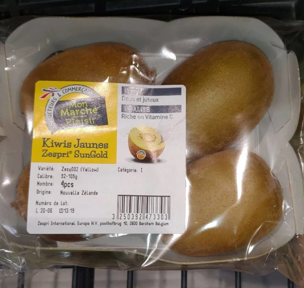 Kiwis jaunes