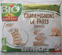 Champignons de Paris émincés BIO