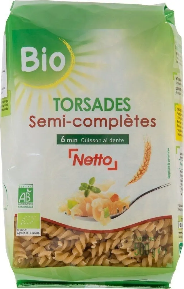 Torsades semi-completes bio
