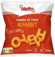 Pommes de terre alphabet