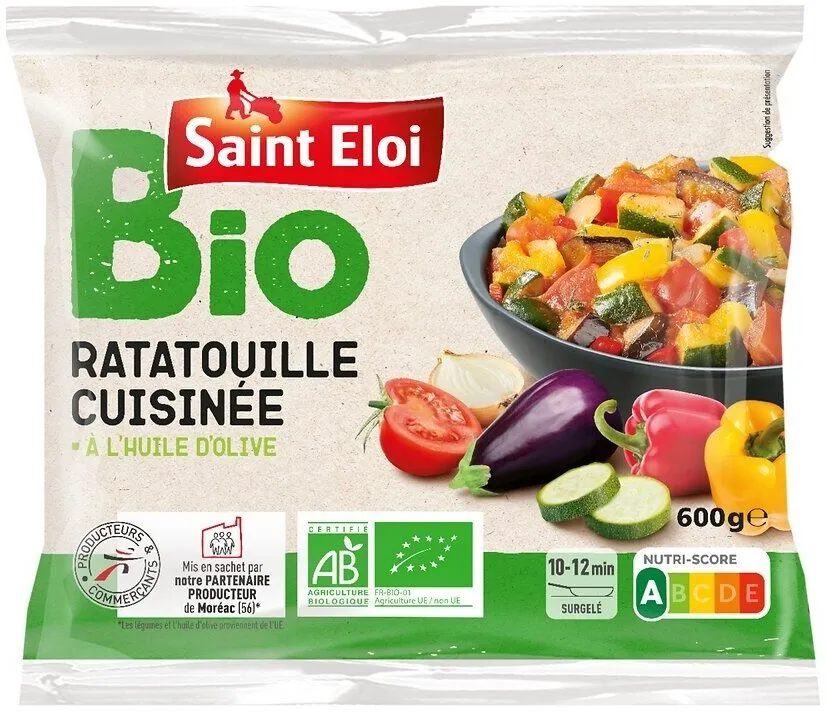 Ratatouille cuisinée BIO