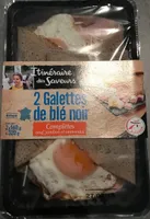 2 galettes de blé noir Complètes