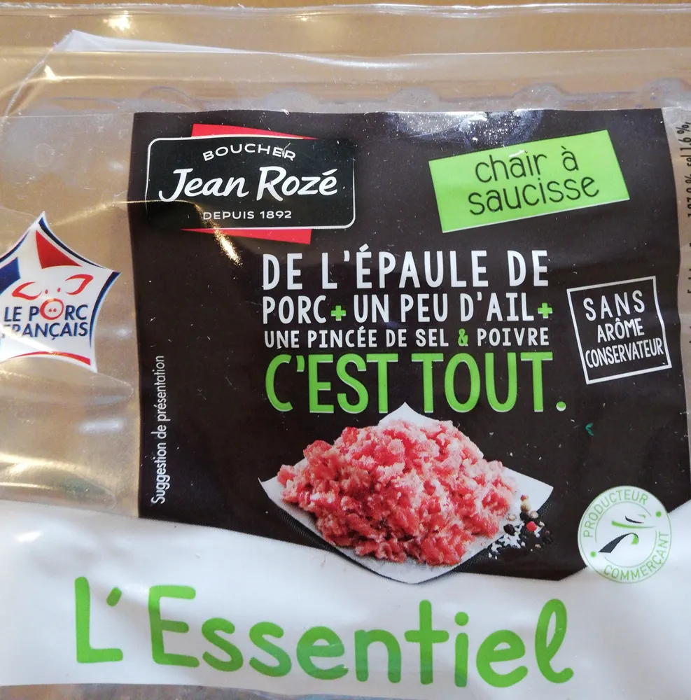 chair à saucisse supérieure l'essentiel