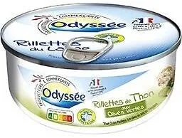 Rillettes de thon aux olives vertes