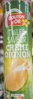 Tuiles Saveur Crème oignon