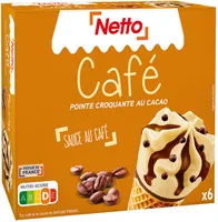 Cône café (G) sauce au café x6 - 120mL