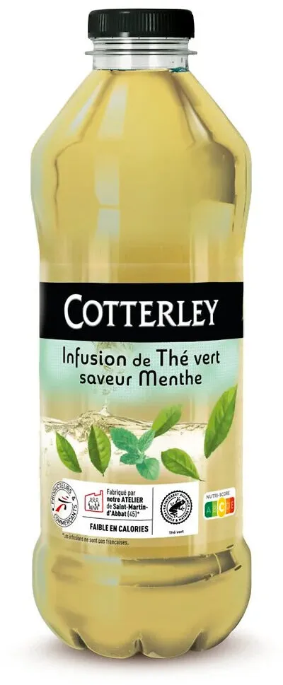 Thé infusé saveur menthe