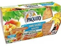 Mélange de fruits exotiques au sirop léger