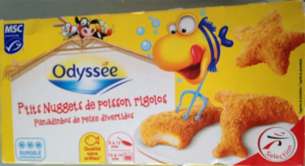 P'tits nuggets de poisson rigolos