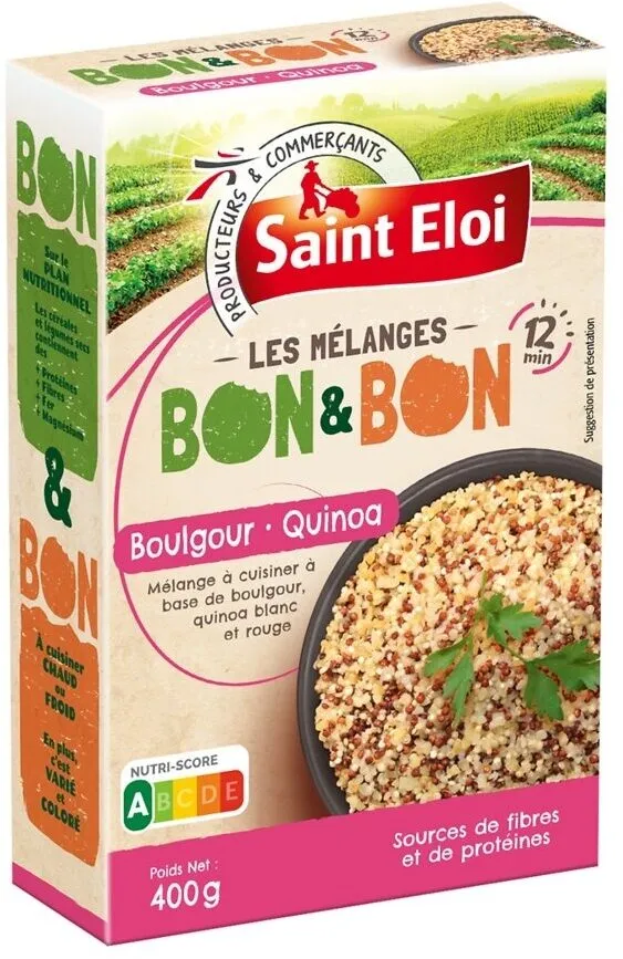 Mélange Quinoa et boulghour 400g
